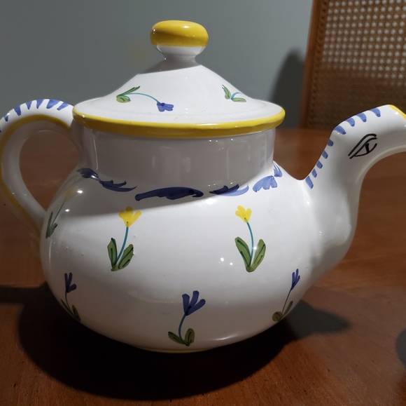 Vintage Italian Majolica Printemps by Sigma. Tea set for two - Picture 2 of 3